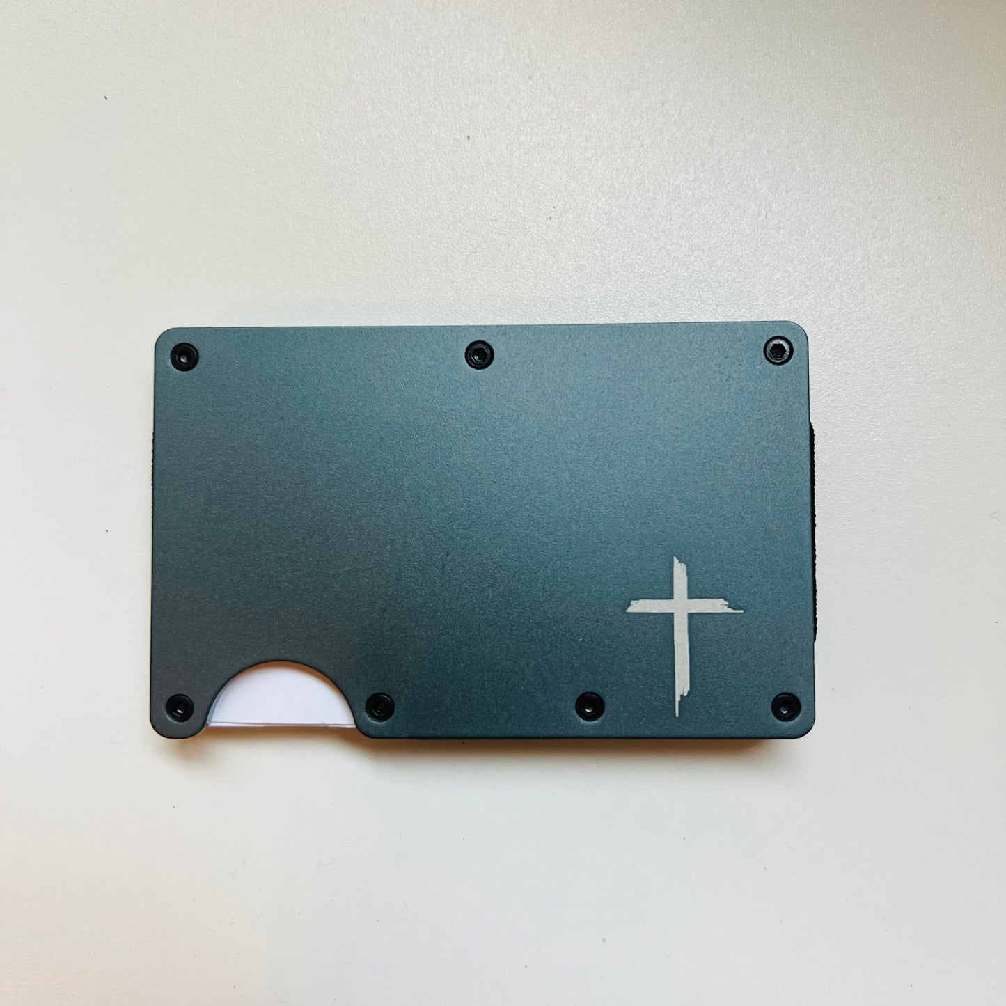 Gray Metal Wallet - Cross