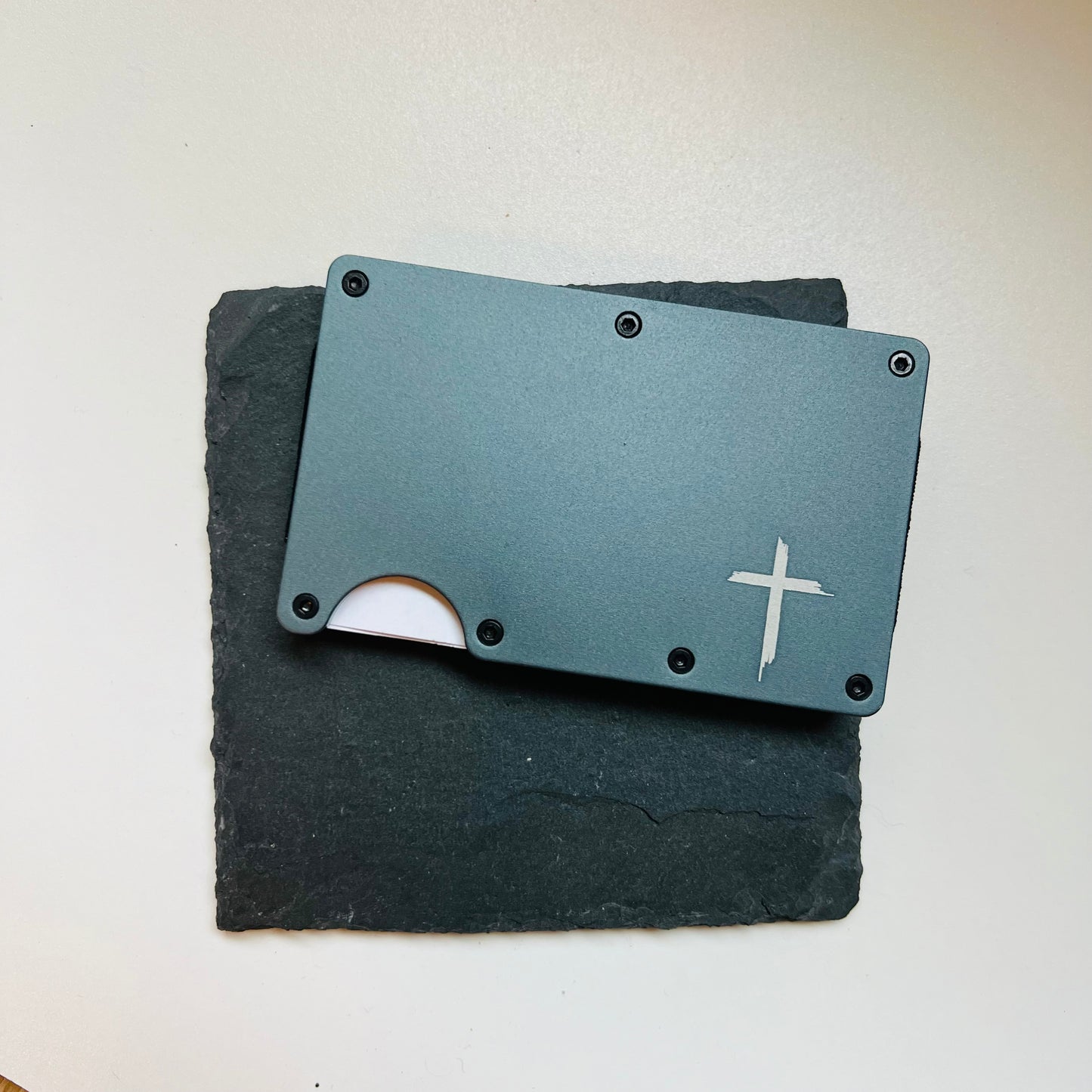 Gray Metal Wallet - Cross