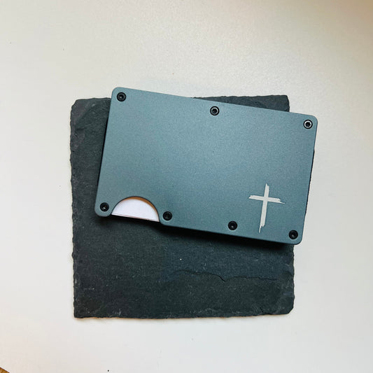 Gray Metal Wallet - Cross