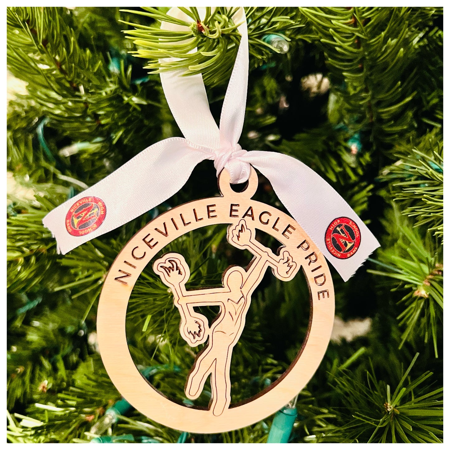 Eagle Pride Majorette Christmas Ornament