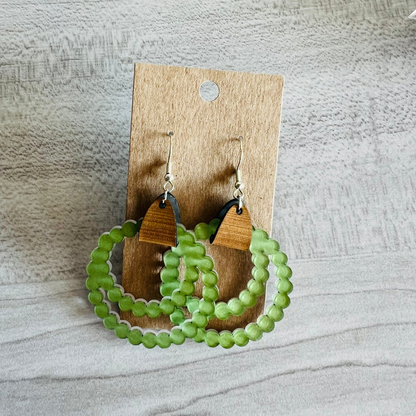 Green Dot Hoops