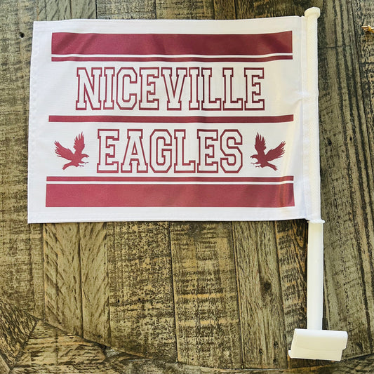 Eagles Double Eagle Car Flag